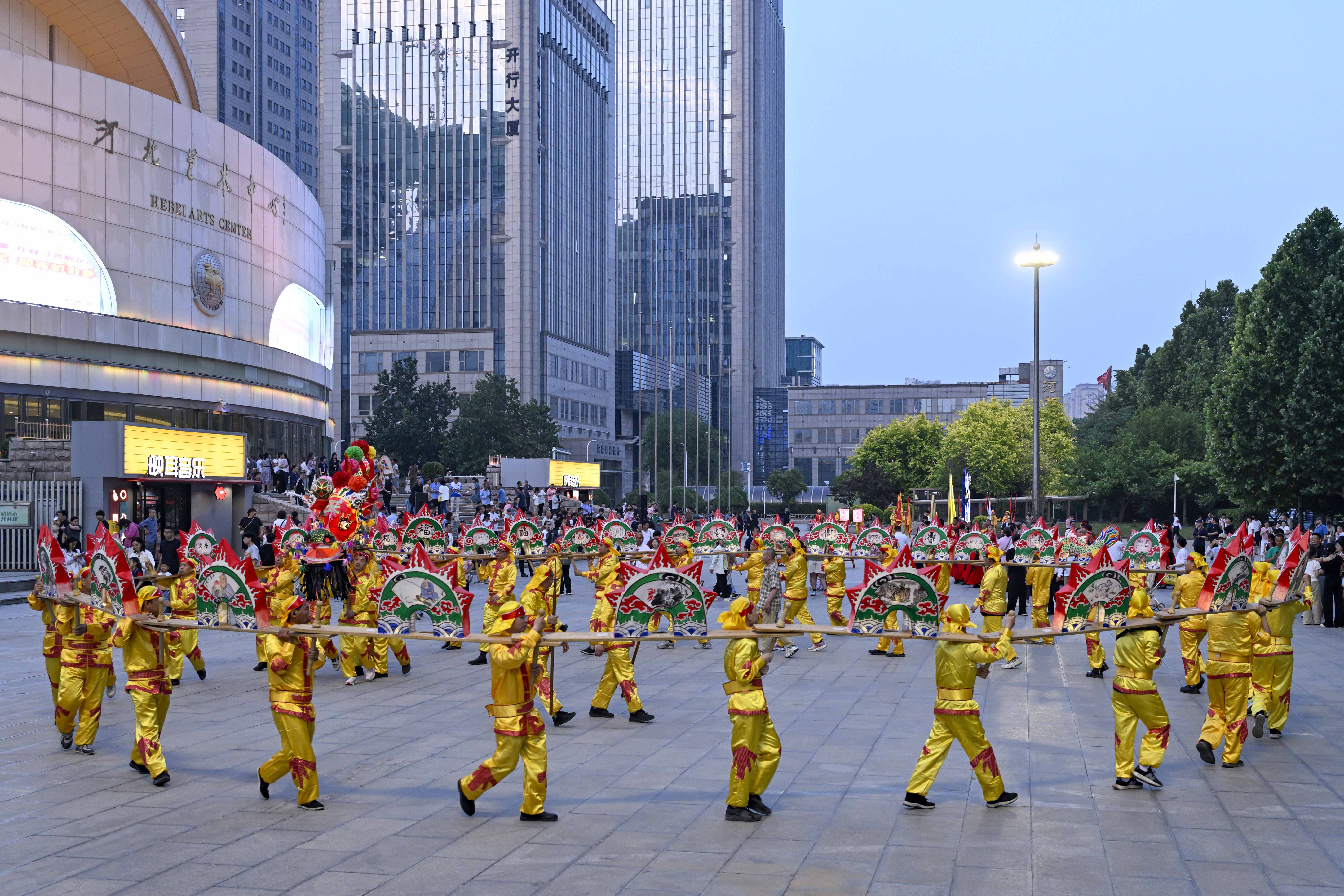 石家庄2026年夜经济启动仪式非遗板凳龙文化培训